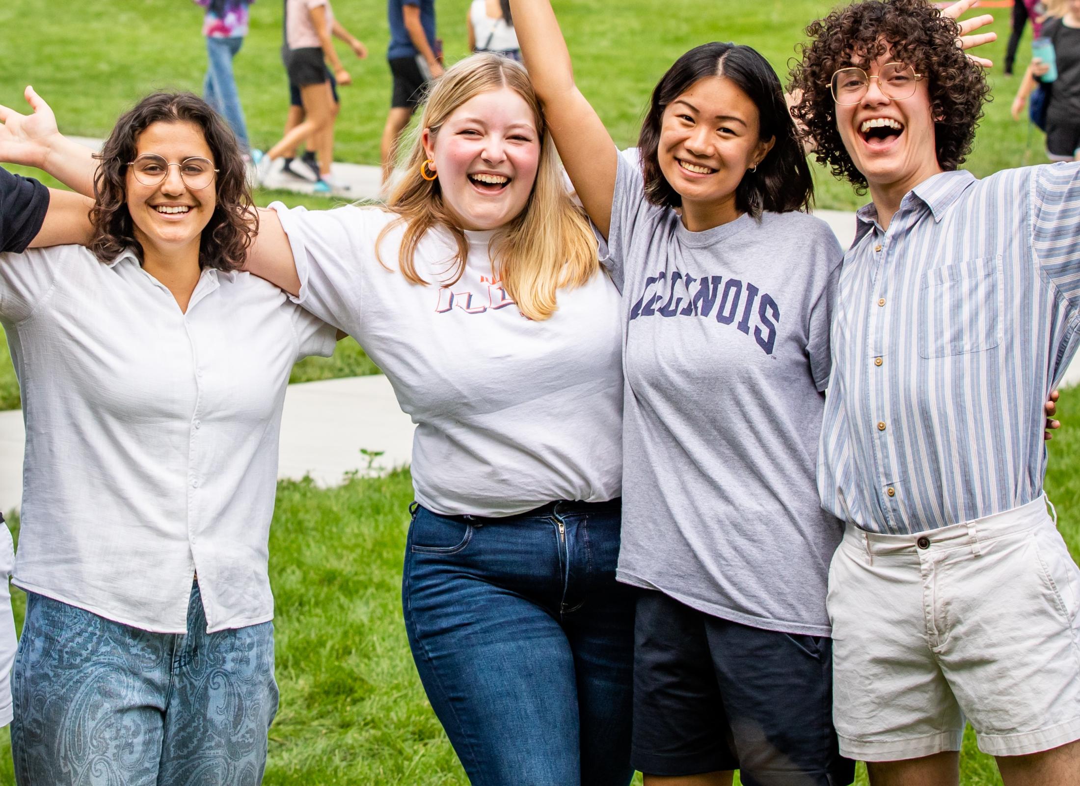 celebration on quad